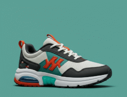 Sepatu Olahraga dari Bahan Daur Ulang