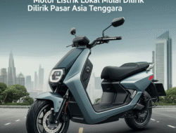 Motor Listrik Lokal Mulai Dilirik Pasar Asia Tenggara