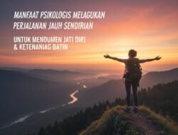 Manfaat Psikologis Melakukan Perjalanan Jauh Sendirian Untuk Menemukan Jati Diri dan Ketenangan Batin