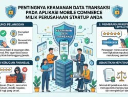 Pentingnya Keamanan Data Transaksi Pada Aplikasi Mobile Commerce Milik Perusahaan Startup Anda