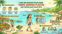 Cara Melakukan Perjalanan Tanpa Sampah Plastik Saat Sedang Menjelajahi Pulau Kecil