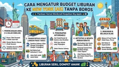 Cara Mengatur Budget Liburan ke New York Amerika Serikat Tanpa Harus Menghabiskan Banyak Uang