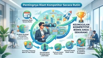Pentingnya Riset Kompetitor Secara Rutin Untuk Menemukan Keunggulan Kompetitif Bisnis Anda Sekarang
