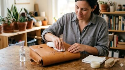 Cara Membersihkan Noda Tinta Pada Tas Kulit Tanpa Merusak Tekstur Permukaan Kulit