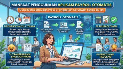 Manfaat Penggunaan Aplikasi Payroll Otomatis Guna Mempermudah Proses Penggajian Karyawan Setiap Bulan